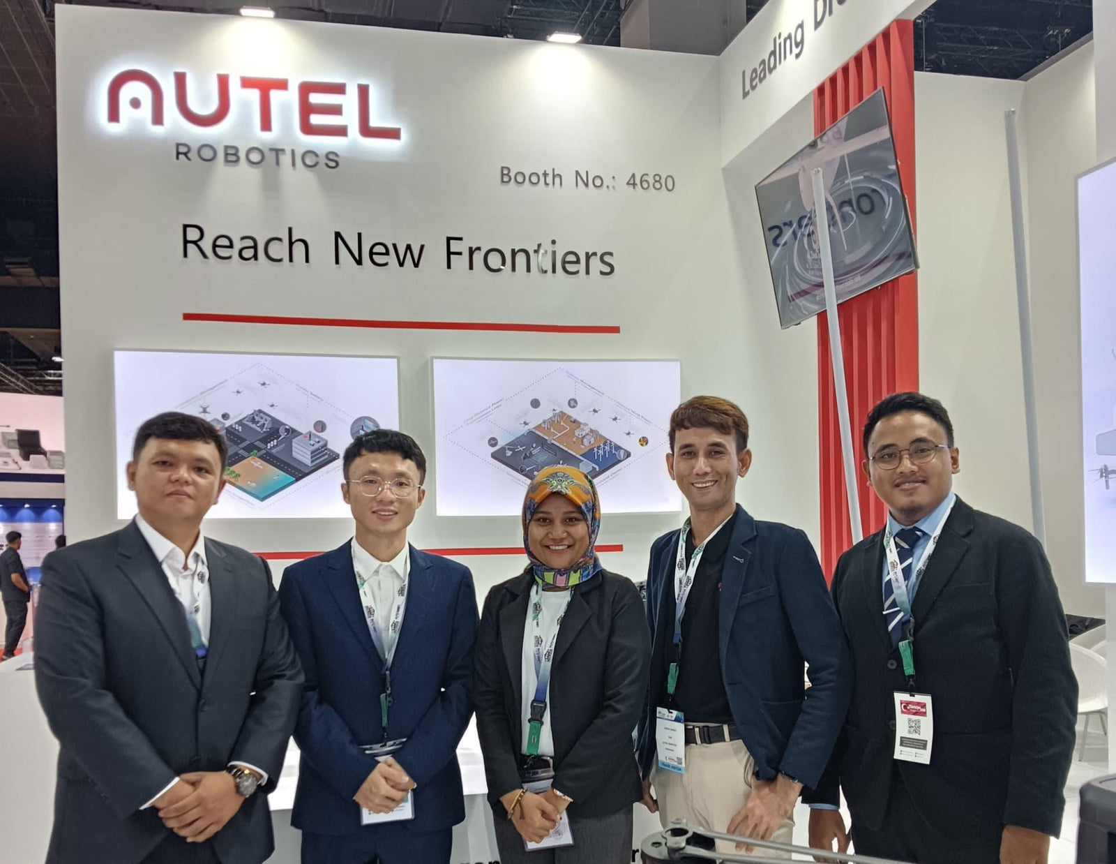 Autelindo Supportdi Booth Autel Malaysia di Pameran Defence Services Asia 2024