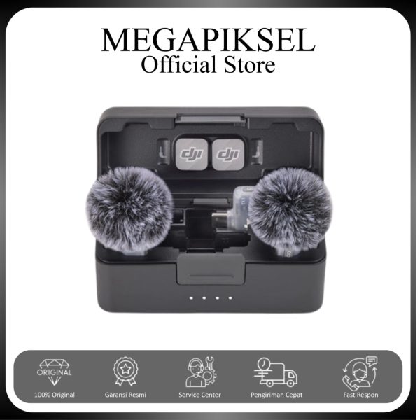 DJI Mic Mini 2 (2TX + 1RX Mobile + Charging Case)
