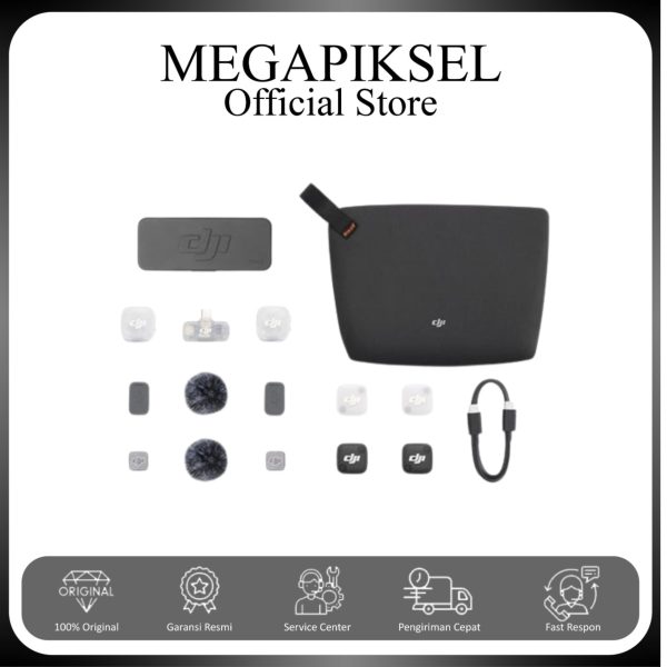 DJI Mic Mini 2 (2TX + 1RX Mobile + Charging Case)
