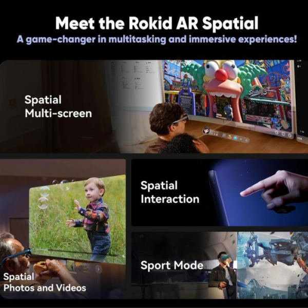 ROKID AR Spatial (Max 2+Station 2) – Black